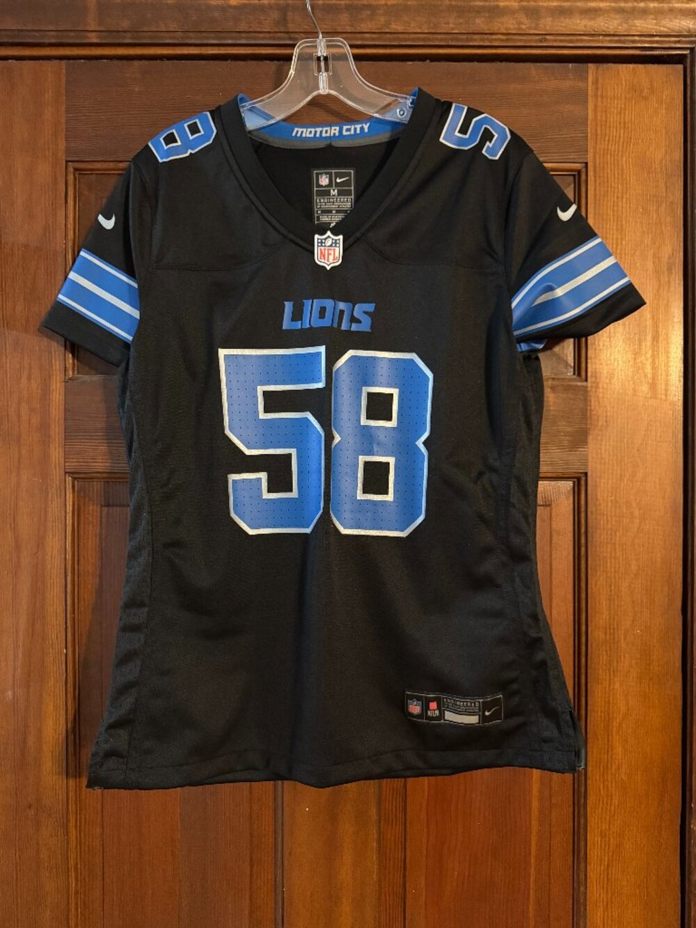 Nike Penei Sewell Detroit Lions 2nd Alternate Game Jersey Women's Med NWT